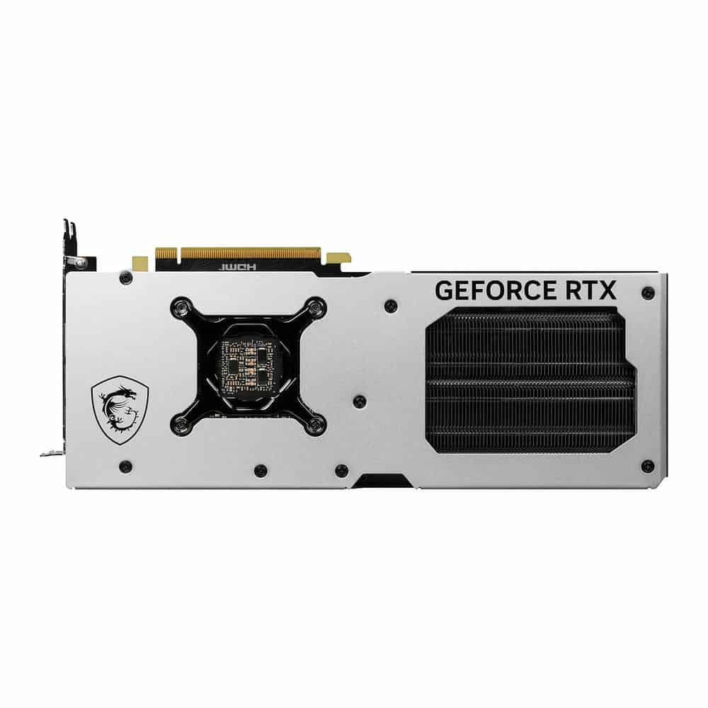 (image for) MSI NVIDIA GeForce RTX 4070 SUPER 12GB GAMING X SLIM WHITE Ada Lovelace Graphics Card